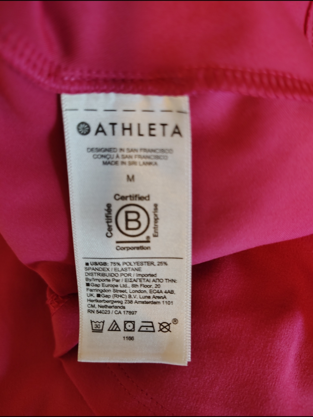Athleta Conscious Dress Pink Sz M Sleeveless Fit & Flare Tennis Golf Pickleball - Picture 7 of 7